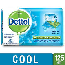 Dettol Soap Cool/டெட்டால் கூல் 125gm 